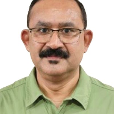 Portrait of Dr Bibhab Talukdar
