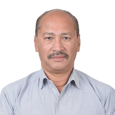 Portrait of Dr Narendra Pradhan